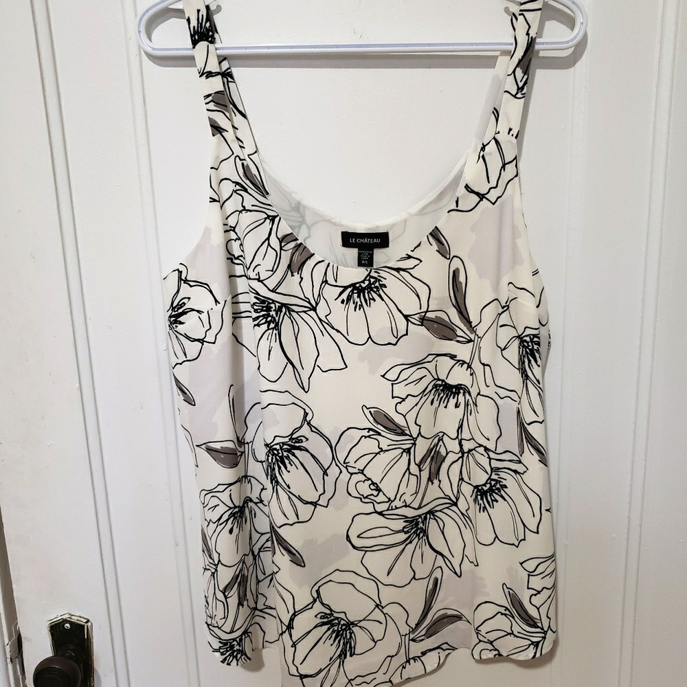 Le Chateau floral blouse